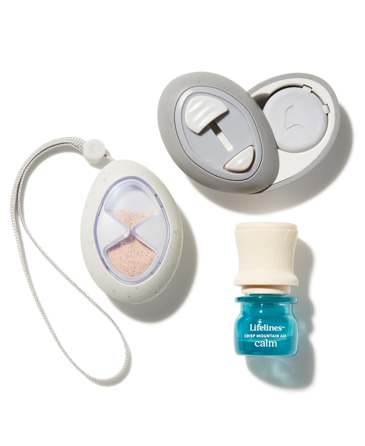 Lifelines Grounding Stones, Motion Fidget Collection Plus Essential Oil Blend - Bellso